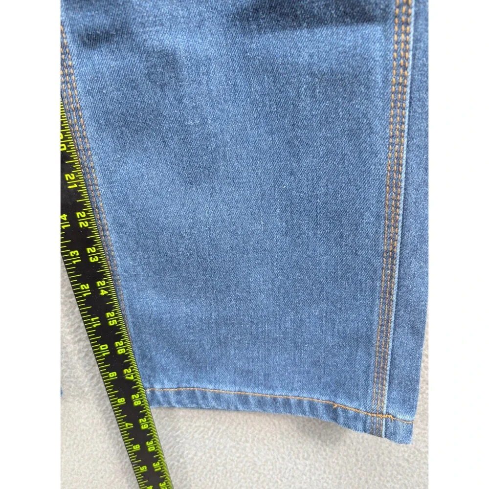 KEY Performance Comfort 5-Pocket Jeans Men 34x30 Blue Denim Workwear Cotton NWT
